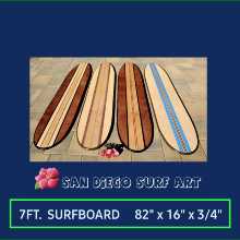 7 FT. CLASSIC CUSTOM SURFBOARD