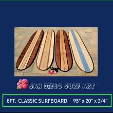 8 FT. CLASSIC CUSTOM SURFBOARD 🌺🌺🌺🌺🌺 PLEASE CONTACT FOR 8 FT.